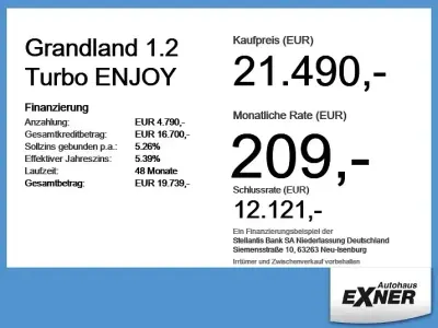 Używany Opel Grandland X Enjoy 131 KM (96 kW) 2024 Czarny SUV