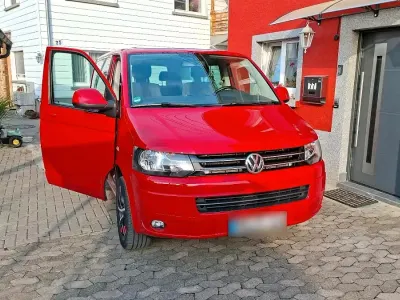 Usata VW T5 140 CV (102 kW) 2014 Rosso Furgone