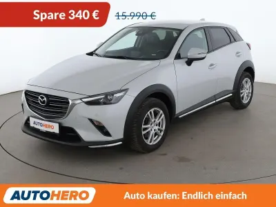 Gebraucht Mazda CX-3 Sports-Line 121 PS (88 kW) 2019 Ceramic white SUV