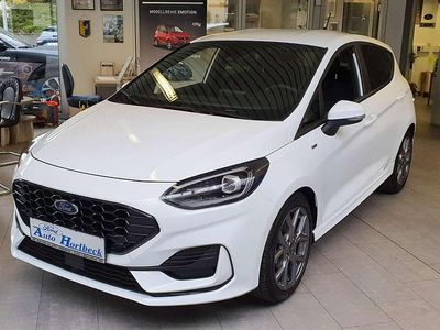 Gebraucht Ford Fiesta ST-Line X 101 PS (74 kW) 2023 Frostweiß Kleinwagen