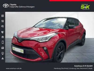 Gebraucht Toyota C-HR Team 184 PS (135 kW) 2023 Karminarot metallic / dach schwarz SUV
