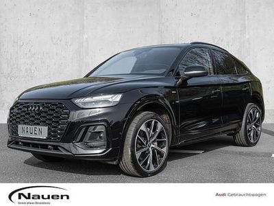Second-hand Audi Q5 Sportback S-Line 286 CP (210 kW) 2022 Negru SUV