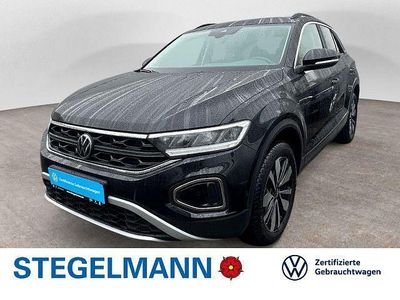 Deep black perleffekt Gebraucht 2025 VW T-Roc Goal SUV | 25.980 € (Superpreis)