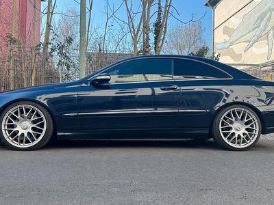 Gebraucht Mercedes CLK350 272 PS (200 kW) 2007 Blau Coupé