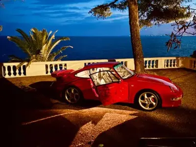 Gebraucht Porsche 993 Turbo 450 PS (330 kW) 1998 Rot Coupé