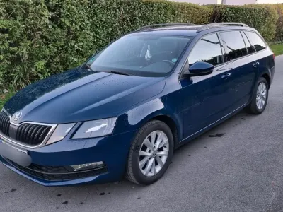 Brugt Skoda Octavia 110 HK (80 kW) 2018 Blå Stationcar