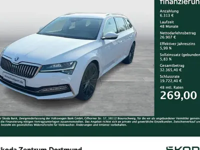 Brugt Skoda Superb LAURIN & KLEMENT 190 HK (139 kW) 2024 Hvid Stationcar