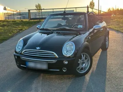 Käytetty Mini One Cabriolet 90 HP (66 kW) 2006 Musta Avoauto