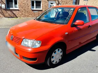 Brugt VW Polo Basis 60 HK (44 kW) 2001 Rød Sedan