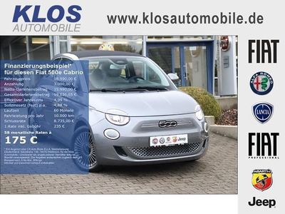 Grau Gebraucht 2021 Fiat 500e Icon Cabrio | 18.990 € (Fairer Preis)