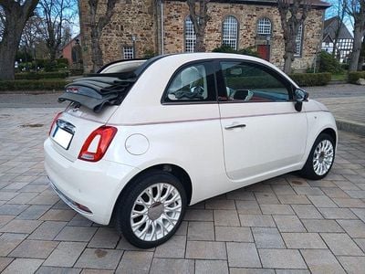 Usata Fiat 500C Anniversary 69 CV (50 kW) 2018 Bianco Cabrio