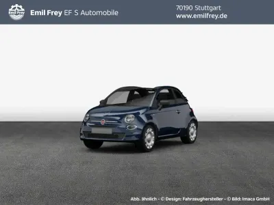 Gebraucht Fiat 500C Dolcevita 69 PS (50 kW) 2022 Dipinto di blu blau metallic Cabrio