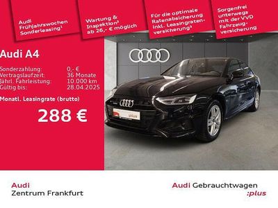 Gebraucht Audi A4 Advanced Plus 204 PS (150 kW) 2024 Mythosschwarz metallic Limousine