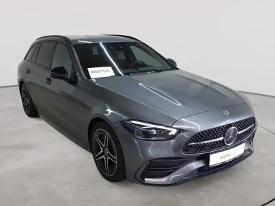 Gebraucht Mercedes C220 AMG line 200 PS (147 kW) 2023 Selenitgrau metallic Kombi