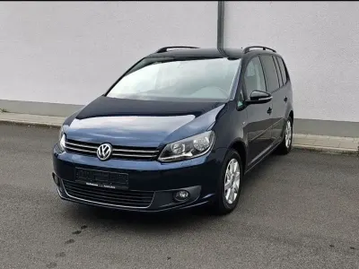 Gebraucht VW Touran Match 105 PS (77 kW) 2012 Blau Van / Kleinbus