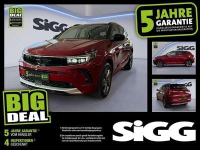 Gebraucht Opel Grandland X Ultimate 131 PS (96 kW) 2024 Lackierung bright red/metallic SUV