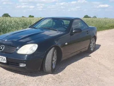 Gebraucht Mercedes SLK200 136 PS (100 kW) 2000 Schwarz Cabrio