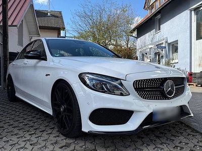 Gebraucht Mercedes C400 AMG line 333 PS (244 kW) 2016 Weiß Limousine