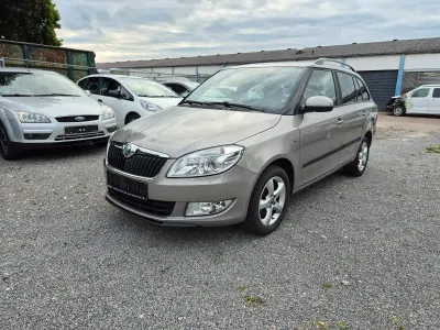 Gebraucht Skoda Fabia Family 105 PS (77 kW) 2011 Cappuccinobeige metallic Kombi