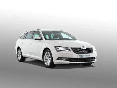 Gebraucht Skoda Superb Style 190 PS (139 kW) 2018 Weiß Kombi