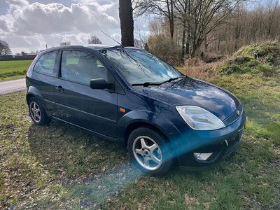 Gebraucht Ford Fiesta 2003 Blau Kleinwagen