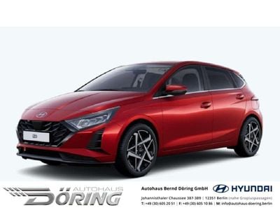 Neu Hyundai i20 Turbo 101 PS (74 kW) 2025 Dragon red / met Limousine