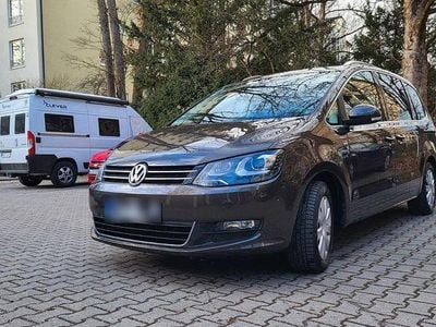 Gebraucht VW Sharan Cup 177 PS (130 kW) 2015 Braun Van / Kleinbus