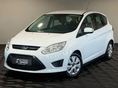 Gebraucht Ford C-MAX Trend 101 PS (74 kW) 2013 Weiß Van / Kleinbus