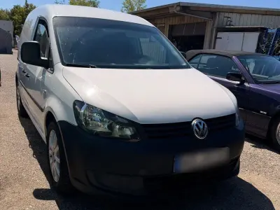 Gebraucht VW Caddy Trendline 75 PS (55 kW) 2013 Weiß Van / Kleinbus