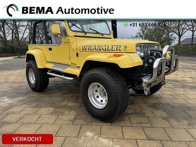 Second-hand Jeep Wrangler Laredo 178 CP (130 kW) 1992 Galben SUV