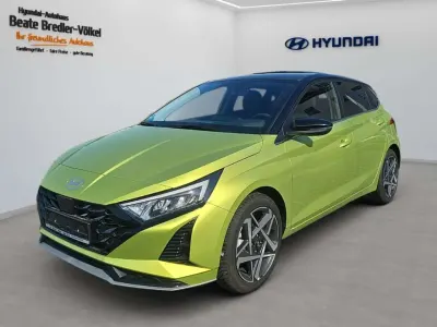 Gebraucht Hyundai i20 Prime 101 PS (74 kW) 2025 Lucid lime/ phantom black / me Kleinwagen