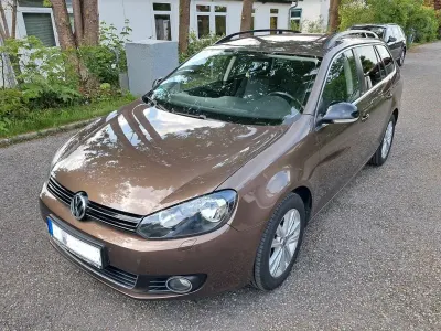 Brugt VW Golf VI Style 122 HK (89 kW) 2011 Brun Hatchback