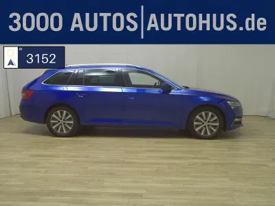 Gebraucht Skoda Superb Style 218 PS (160 kW) 2021 Blau Kombi