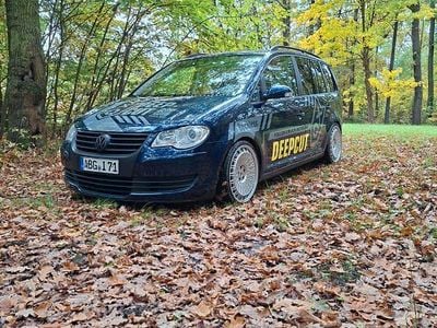 Gebraucht VW Touran United 140 PS (102 kW) 2008 Schwarz Van / Kleinbus