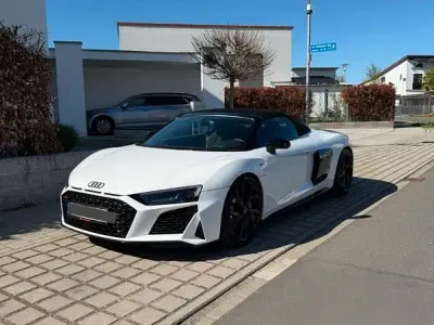 Gebraucht Audi R8 Spyder Sport 540 PS (397 kW) 2020 Weiß Cabrio
