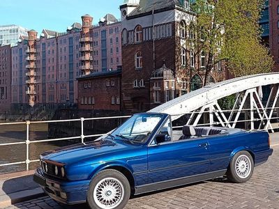 Gebraucht BMW 318 Cabriolet Performance 113 PS (83 kW) 1991 Blau Cabrio