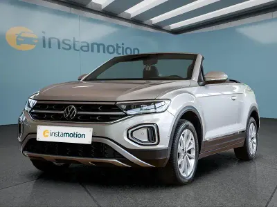 Gebraucht VW T-Roc Cabriolet 110 PS (80 kW) 2022 Silber Cabrio