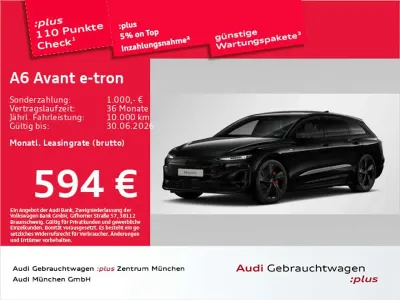 Gebraucht Audi A6 e-tron S-Line 314 kW (428 PS) 2025 Mythosschwarz metallic Kombi