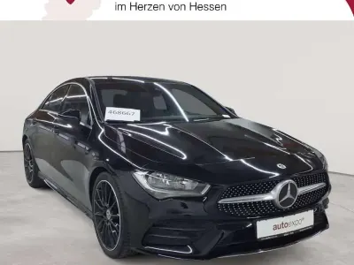 Gebraucht Mercedes CLA200 AMG line 163 PS (119 kW) 2022 Nachtschwarz Coupé