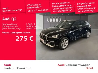 Gebraucht Audi Q2 S-Line 150 PS (110 kW) 2023 Mythosschwarz metallic SUV