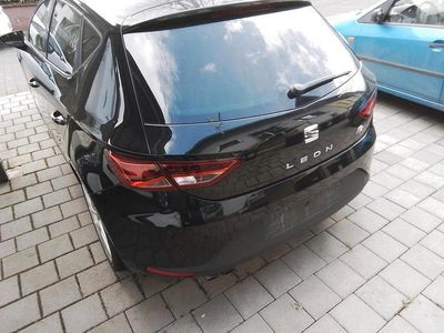 Usata Seat Leon FR 180 CV (132 kW) 2016 Nero Berlina