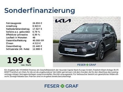 Neu Kia Niro Edition 7 138 PS (101 kW) 2025 Auroraschwarz SUV