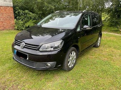 Gebraucht VW Touran Life 105 PS (77 kW) 2014 Schwarz Van / Kleinbus