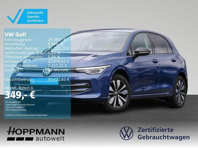 Gebraucht VW Golf VIII Goal 150 PS (110 kW) 2025 Blau Limousine