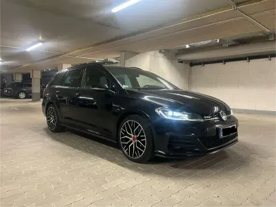 Gebraucht VW Golf VII GTD 184 PS (135 kW) 2018 Schwarz Kombi