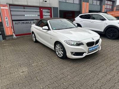 Gebraucht BMW 220 Luxury Line 184 PS (135 kW) 2015 Weiß Cabrio