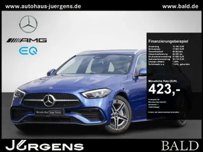 Gebraucht Mercedes C300 AMG 265 PS (194 kW) 2025 Blau metalliclack spektralblau Kombi