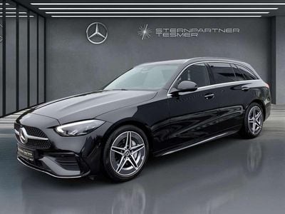 Gebraucht Mercedes C180 AMG 170 PS (125 kW) 2024 Schwarz Limousine