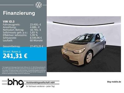 Gebraucht VW ID.3 Pro Performance 150 kW (204 PS) 2023 Grau Kleinwagen