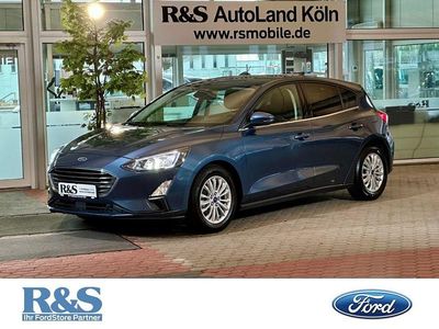 Blau Gebraucht 2021 Ford Focus Titanium X Limousine | 15.900 € (Fairer Preis)